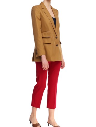 Коричневые босоножки MAX MARA: фото 2 - Invogue